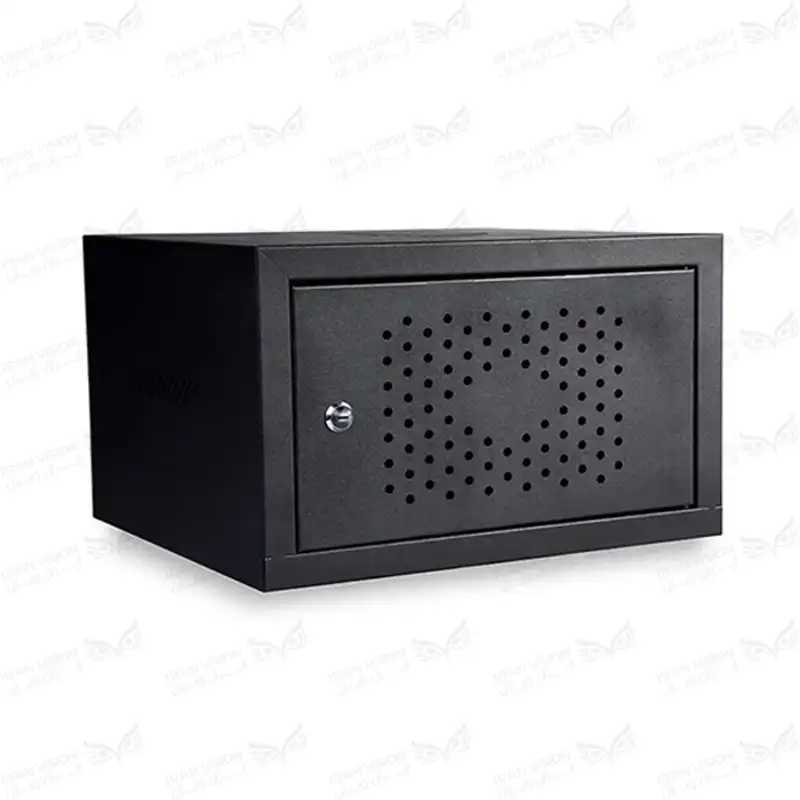 رک 4یونیت فلزی مشکی