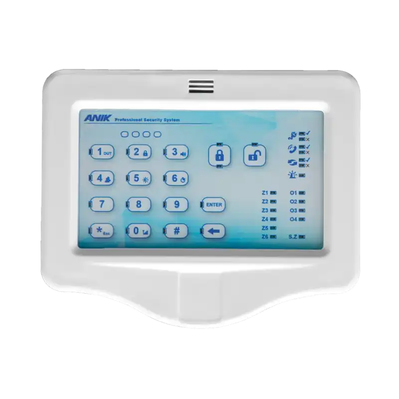 کیپد کنترل نمایشگر لمسی آنیک مدل ANIK K910
