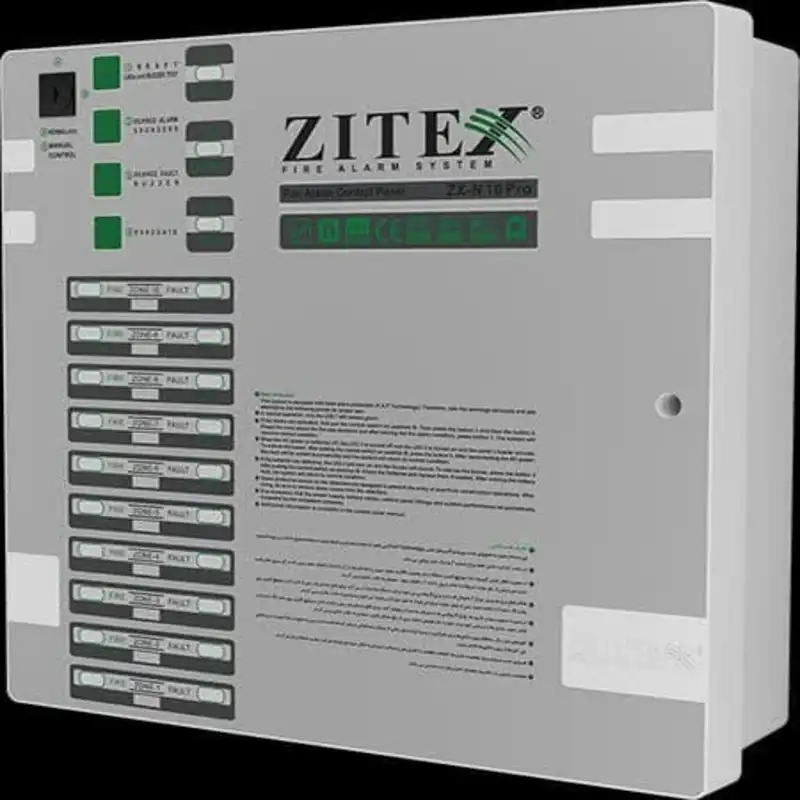 کنترل پانل اعلام حریق14 زون زیتکس مدلZX-1800-14